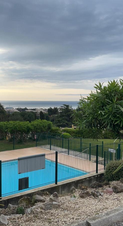 Appartement 2 Pieces En Rez De Jardin Avec Parking Et Piscine Villeneuve-Loubet Exteriör bild